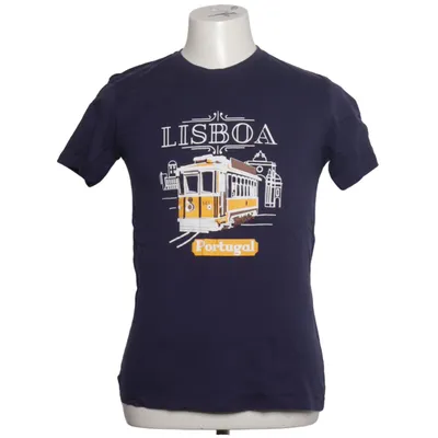 T-shirt (Blå, Flerfärgad) från GS Sports Bomull