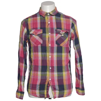 Flannel skjorte (Pink, Blå, Gul, Flerfarvet) fra Cedarwood State Bomuld
