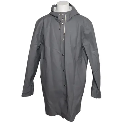 Regnfrakke (Grå) fra Stutterheim Bomuld, Polyester