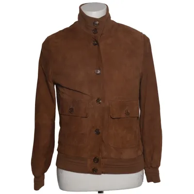 Leather jacket (Emma) from Beavers Polyester, Suede