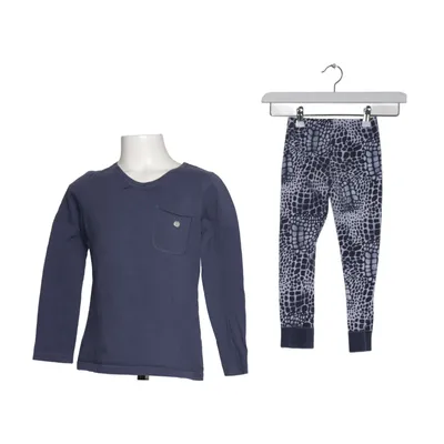 Pyjamasz (Blå, Grå) fra Sanetta Bomuld