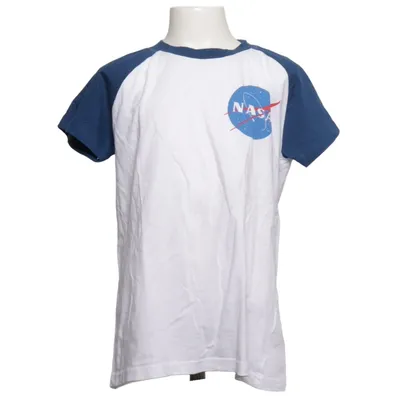 T-shirt (White, Blue) from Nasa Cotton