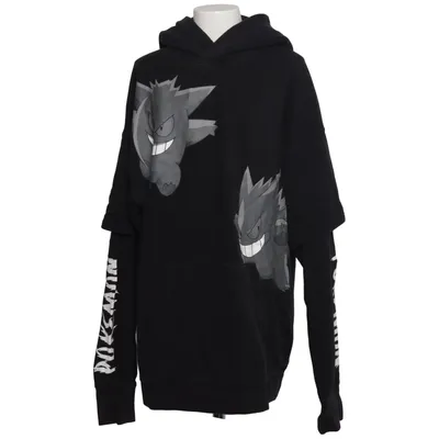 Hættetrøje (Sort) fra H&M Kids Bomuld, Polyester