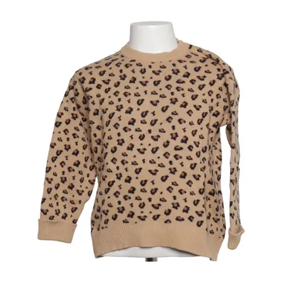 Sweater (Beige, Black) from Zara Cotton, Silk, Viscose