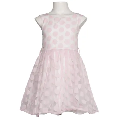 Kjole (Pink, Hvid) fra Happy Girls Club Bomuld, Polyester