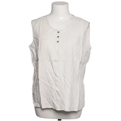 Top (Beige) from Delmod Linen, Viscose