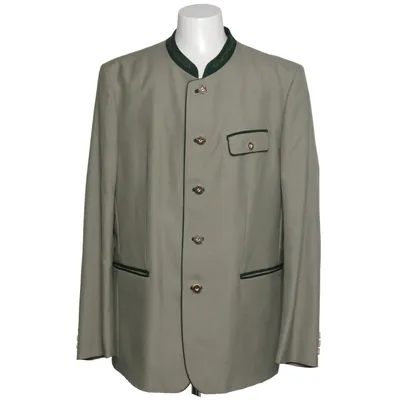 Blazer (Gray, Green) from H. Moser Acetate, Polyester, Viscose, Wool