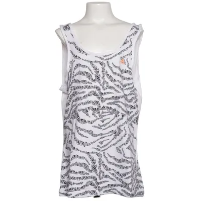 Træningstanktop (Hvid, Sort) fra Adidas Bomuld, Elastan, Polyester