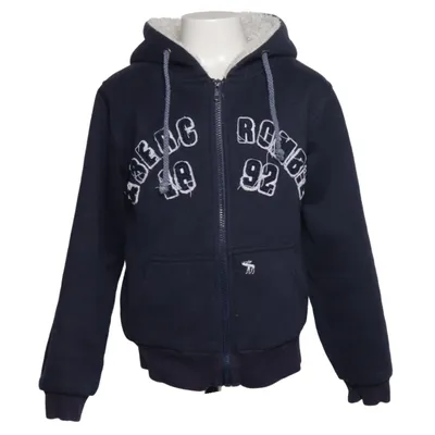 Hoodie (Blue, White) from Abercrombie & Fitch