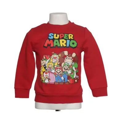 Sweatshirt (Red, Multicolored) from Super Mario Cotton, Polyester