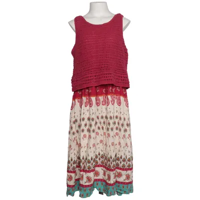 Dress (Pink, White, Multicolored) from Here + There by C&A Cotton, Elastane