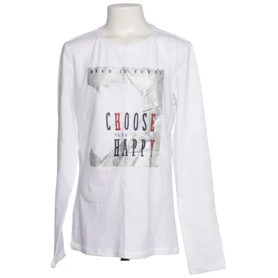 Langærmet t-shirt (Hvid, Flerfarvet) fra OVS Kids Bomuld, Elastan