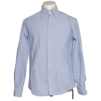 Overhemd (Blauw) van Berg & Berg Katoen