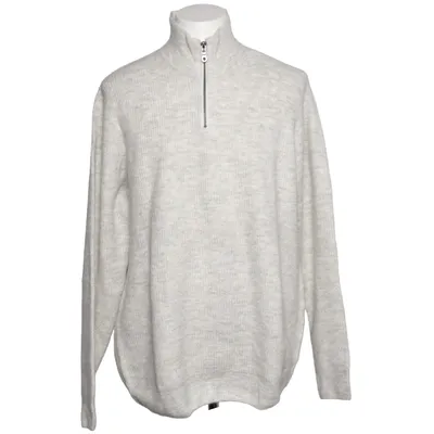 Pull-over (Gris, Beige) de Inextenso Acrylique, Élasthane, Polyester