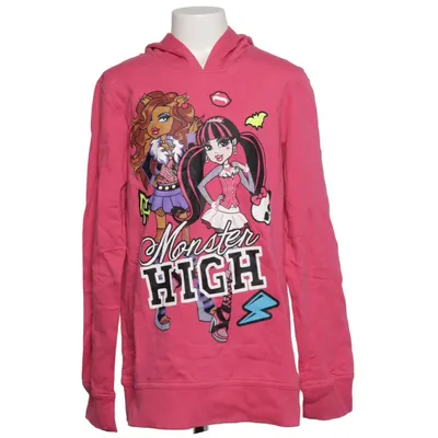 Sweat à capuche (Rose, Multicolore) de Monster High Coton, Élasthane