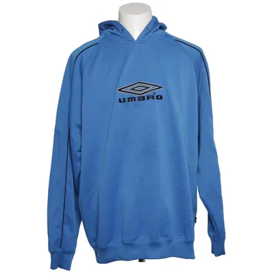 Hoodie (Blue, Black) from Umbro Polyester