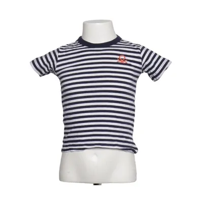 T-shirt (Blue, White) from United Colors of Benetton Cotton