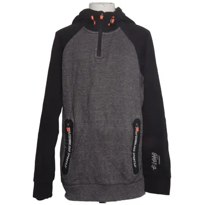 Sweat à capuche (Gris, Noir, Orange) de Download Coton, Polyester