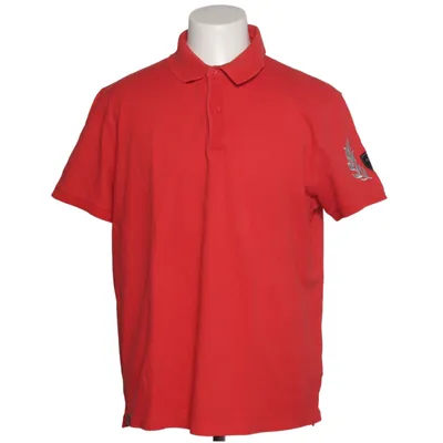 Poloshirt (Rood) van Scuderia Ferrari Katoen, Elastaan