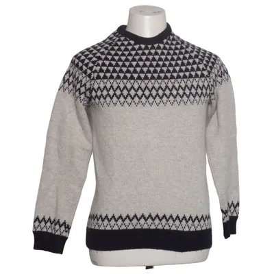 Pull-over (Bleu, Gris) de Jules Coton, Polyamide, Laine