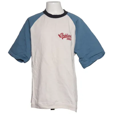 Baseball T-shirt (Beige, Blue) from Zara Cotton, Elastane