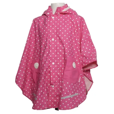 Veste imperméable (Rose, Blanc) de Playshoes Polyester, Polyuréthane
