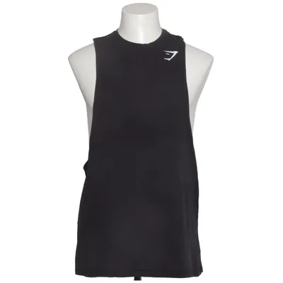 Sport tanktop (Zwart) van Gymshark Katoen, Elastaan