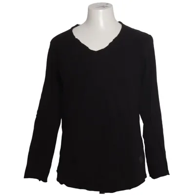 Long sleeve T-shirt (Black) from Behype.