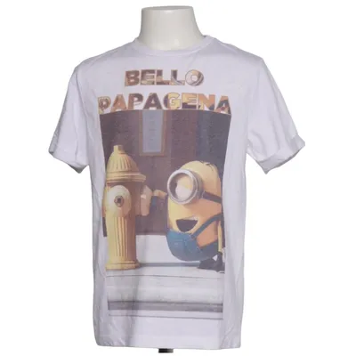 T-shirt (Blanc, Multicolore) de Minions Coton, Polyester