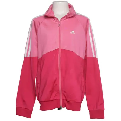 Träningsjacka (Rosa, Vit, Flerfärgad) från Adidas Polyester