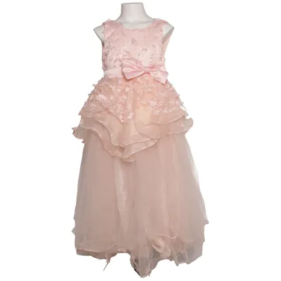 Blomsterpigekjole (Pink) fra NNJXD Bomuld, Polyester