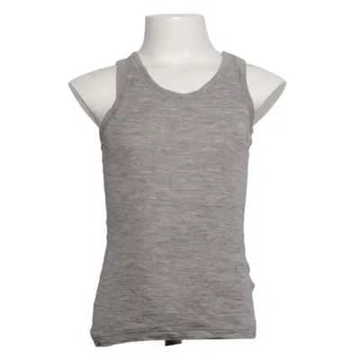 Tank Top (Gray) from Dilling Merino wool, Silk