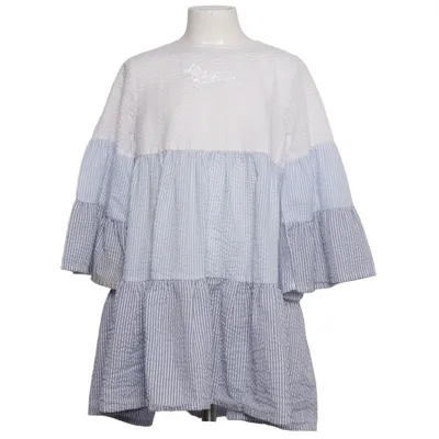 Dress (Blue, White) from Harmont & Blaine Cotton, Polyester