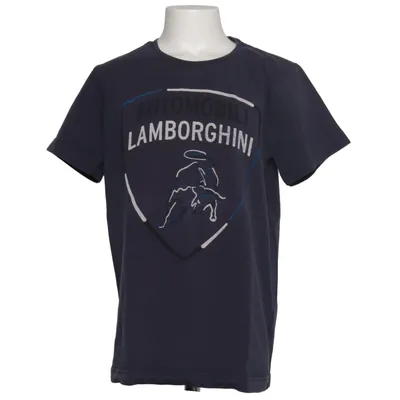 T-shirt (Multi Color Shield Tshirt) from Automobili Lamborghini Cotton, Elastane