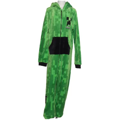 Mjukisdräkt (Grön, Svart) från Minecraft Elastan, Polyester