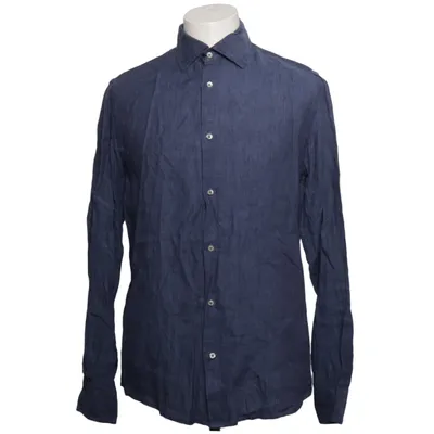Shirt (Blauw) van Doppelgänger Linnen