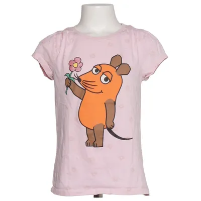 T-shirt (Pink, Flerfarvet) fra DieMaus Bomuld
