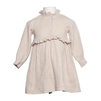 Kjole (Beige) fra Leevje Økologisk bomuld