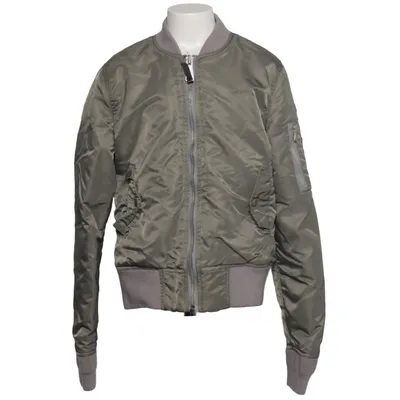 Bomberjakke (Grøn) fra Schott Acetat, Polyamid, Polyester, Viscose
