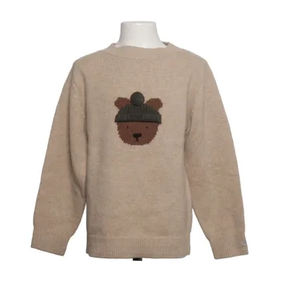 Tröja (Beige) från Donsje Merinoull