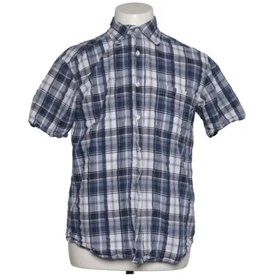 Chemise à manches courtes (Bleu, Blanc) de Camargue Coton