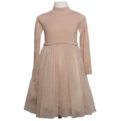 Klänning (Beige, Flerfärgad) från Donsje Akryl, Bomull, Polyester, Ull