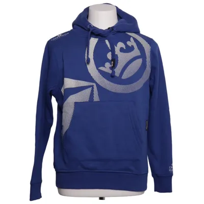 Sweat à capuche (Bleu) de Crosshatch Coton, Élasthane, Polyester