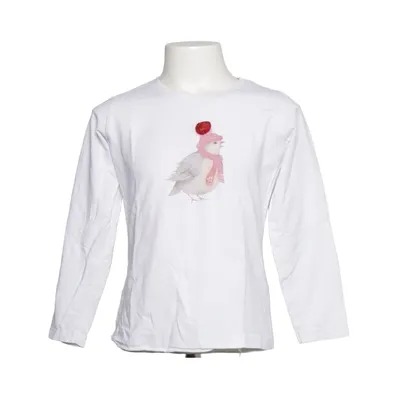 Långärmad t-shirt (Vit) från Louis & Louisa Bomull, Elastan