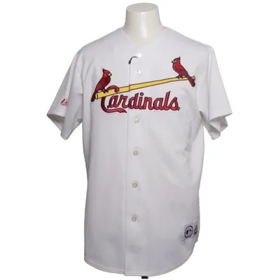 Baseballtrøje (Hvid) fra Majestic Polyester