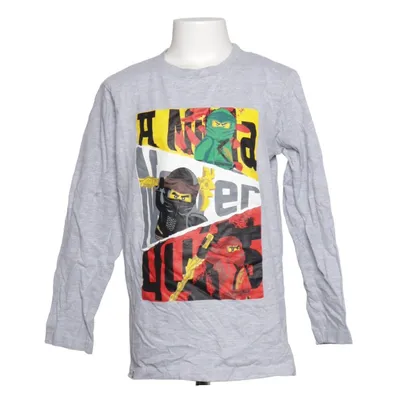 Långärmad t-shirt (Grå, Flerfärgad) från LEGO Bomull, Polyester