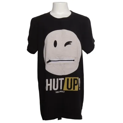 T-shirt (Schwarz) von Smiley World Baumwolle