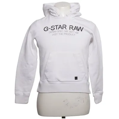 Capuchon sweater (Wit) van G-Star Raw Katoen, Polyester