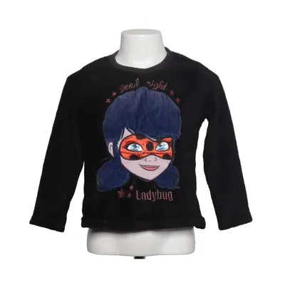 Långärmad t-shirt (Svart, Flerfärgad) från Miraculous Polyester