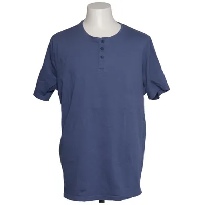 Henley shirt (Blue) from Livergy Cotton